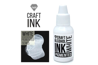 Алкогольные чернила Craft Alcohol INK, White (Белые) 20мл