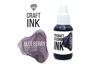 Алкогольные чернила Craft Alcohol INK, Blueberry (Черника) (20мл)