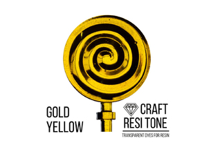 Прозрачный тонер для эпоксидной смолы, Gold Yellow (желтый золотистый) 10мл