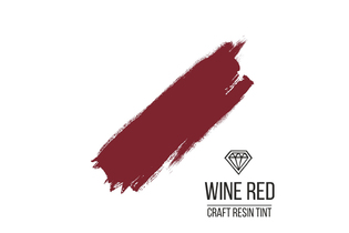 Краситель для смолы и полимеров CraftResinTint, Винно-красный 10мл