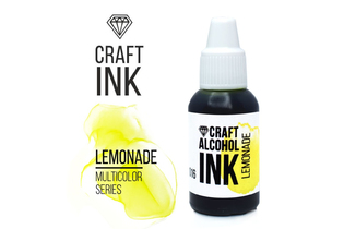 Спиртовые чернила Craft INK, Lemonade (Яркий лимонный), 20мл