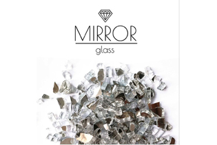 Двухсторонняя Зеркальная крошка Double Mirror фракция 2-4мм 300гр